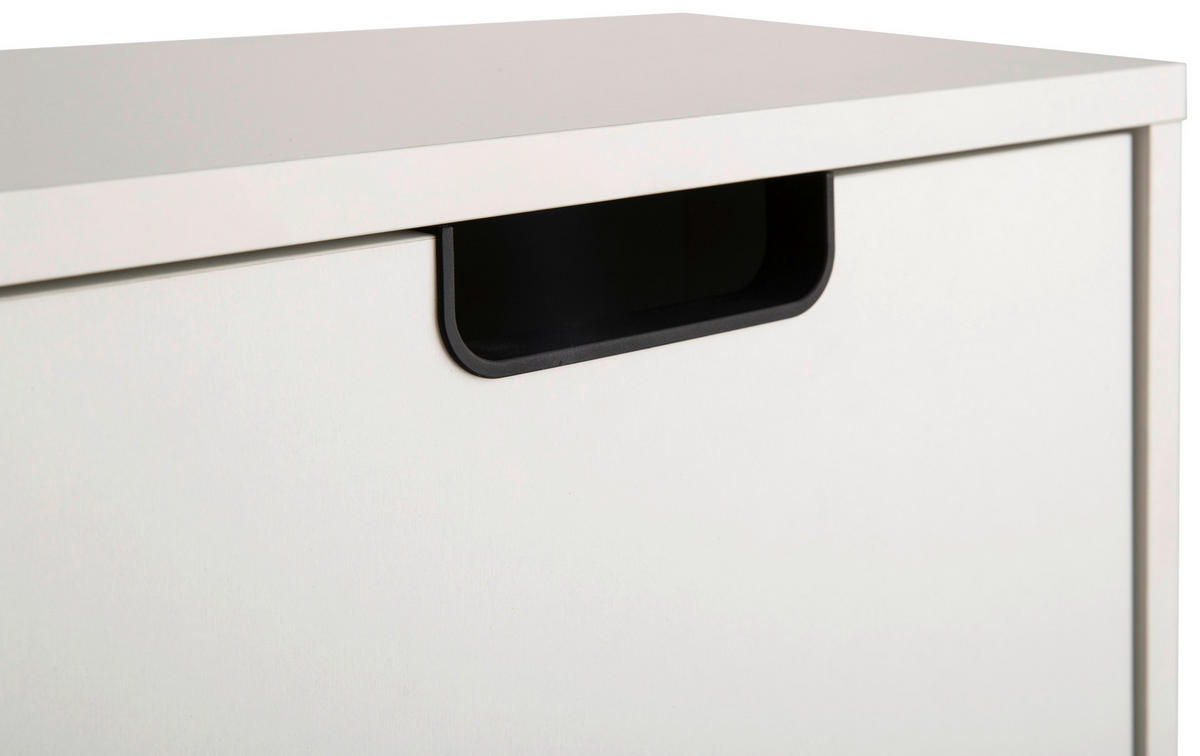 UNTERSCHRANK 59,8/85,2/19,55 cm   - Eichefarben/Schwarz, Design, Holzwerkstoff/Kunststoff (59,8/85,2/19,55cm) - MID.YOU