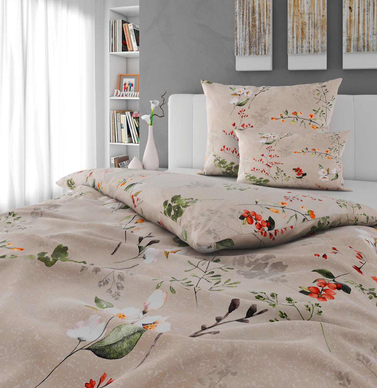 POVLEČENÍ, satén, vícebarevná, 140/200 cm - vícebarevná, Konvenční, textil (140/200cm) - Esposa