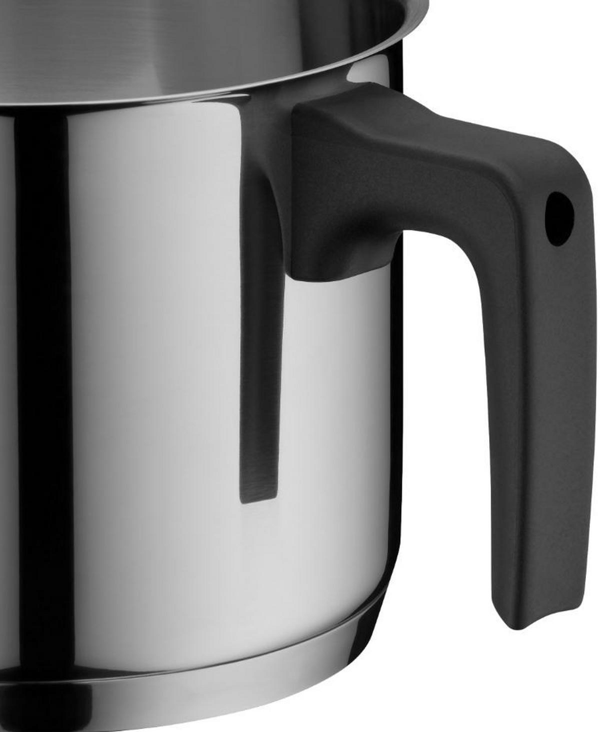 MILCHTOPF 1,7 L  - Silbereichenfarben, Basics, Metall (14cm) - WMF