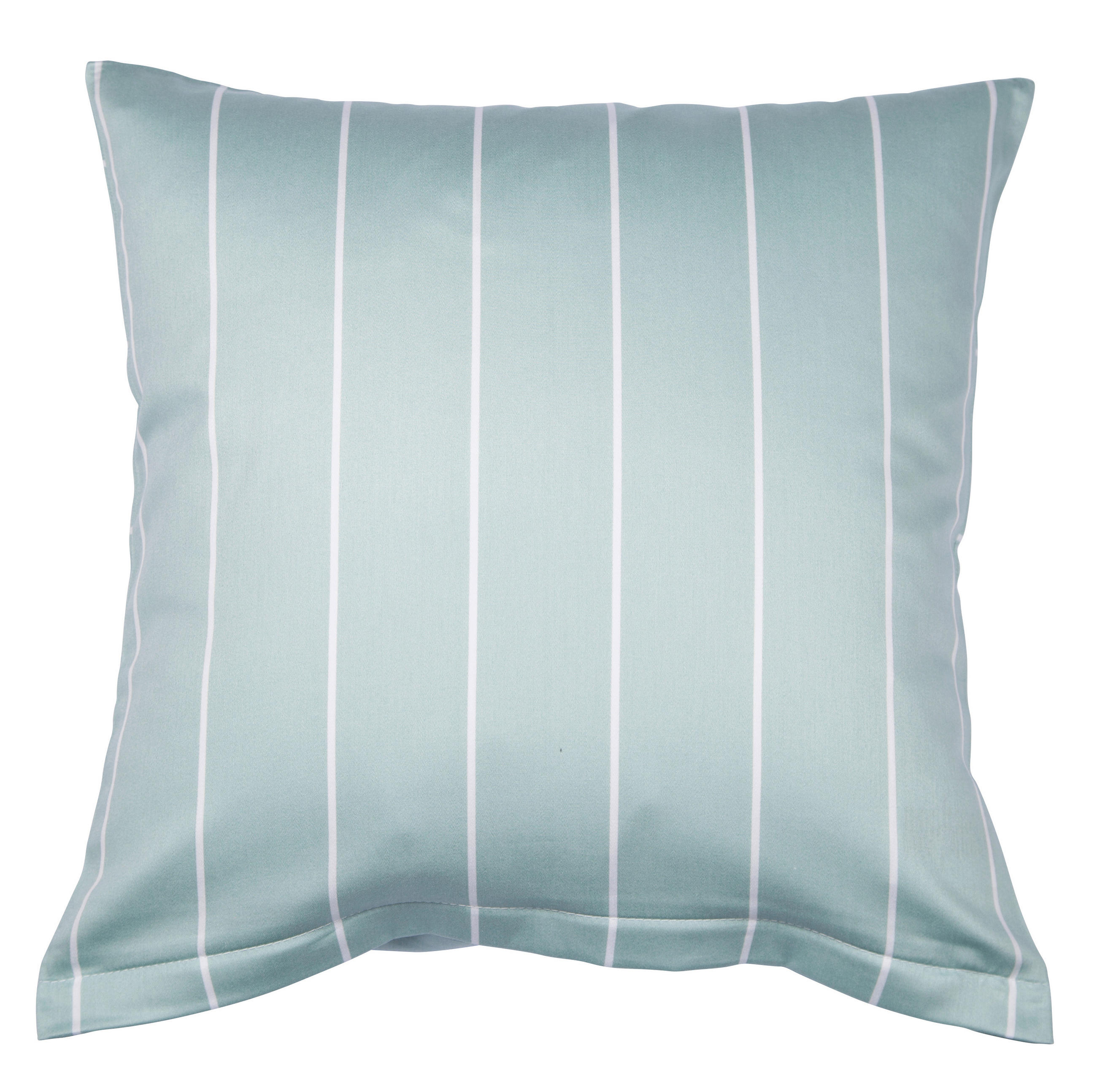 KISSENHÜLLE Giulietta 80/80 cm  - Hellgrün/Weiß, KONVENTIONELL, Textil (80/80cm) - Janine