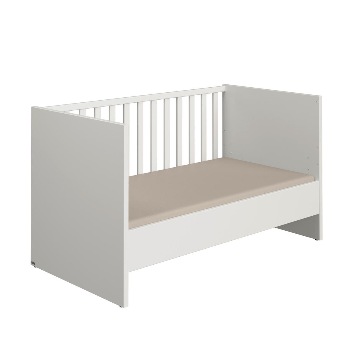 DJEČJI KREVETIĆ  Enie  - bijela, Basics, drvni materijal (144,60/81,90/76,60cm) - Paidi