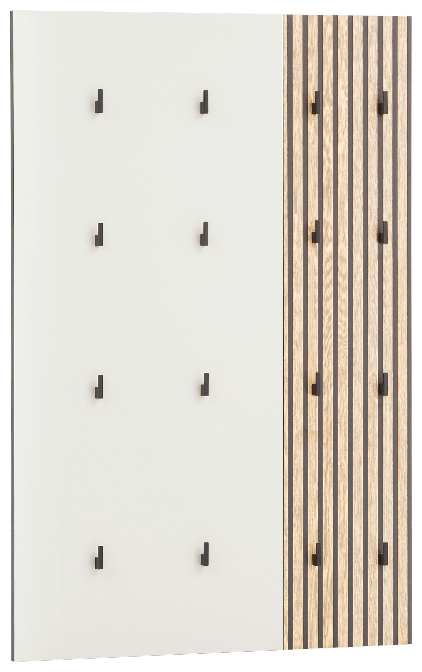 GARDEROBENPANEEL  in 73,5/109/2,6 cm  - Eichefarben/Beige, Design, Holzwerkstoff (73,5/109/2,6cm) - MID.YOU