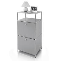 REGAL Grau  - Grau, Basics, Metall (50/100/40cm) - Floordirekt