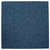 TEPPICHFLIESE 50/50 cm  in Hellblau  - Hellblau, Basics, Textil (50/50cm)