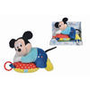 SPIELUHR Micky&Minnie  - Blau/Multicolor, Basics, Kunststoff/Textil (18/31,70/21,50cm) - Disney