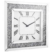 FALIÓRA 50/50/5 cm   - ezüst/fehér, Design, faalapú anyag/Üveg (50/50/5cm) - Xora