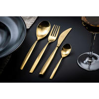 BESTECKSET 30-teilig   - Edelstahlfarben, Basics, Metall (1,344kg)