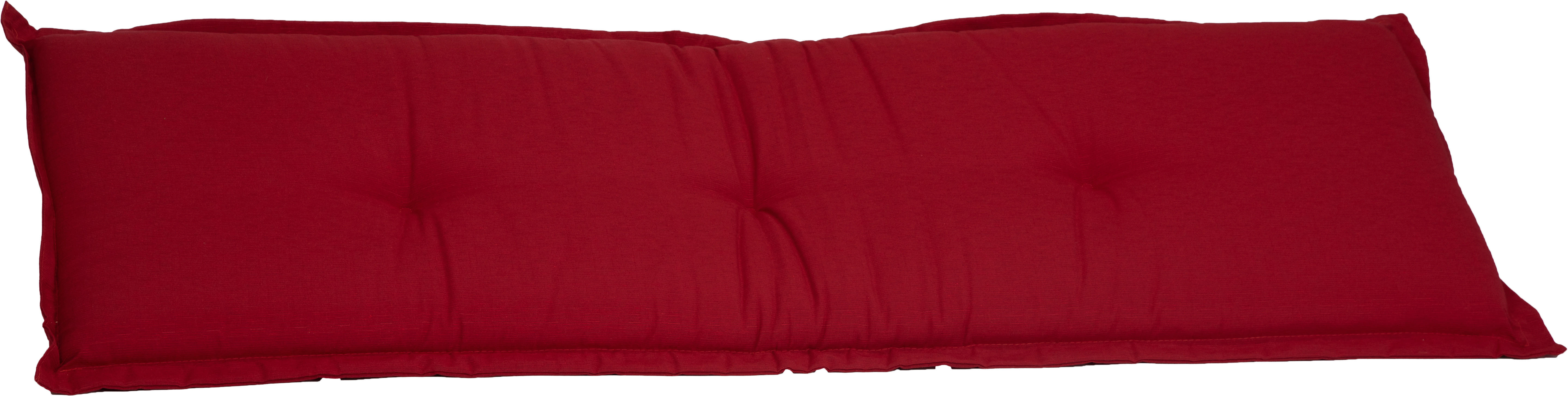 BANKAUFLAGE  meliert  - Rot, Basics, Textil (145/45/7cm)