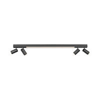 Plafonieră Cu Led 9 W    120/19/15 cm  - antracit, Design, plastic/metal (120/19/15cm)