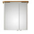 SPIEGELSCHRANK - Chromfarben/Weiß, MODERN, Glas/Holzwerkstoff (65/72/20cm) - Xora SPIEGELSCHRANK - Chromfarben/Weiß, MODERN, Glas/Holzwerkstoff (65/72/20cm) - Xora