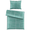 BETTWÄSCHESET Satin 160/210 cm  65 cm/100 cm  - Jadegrün, Konventionell, Textil (160/210cm) - Dieter Knoll