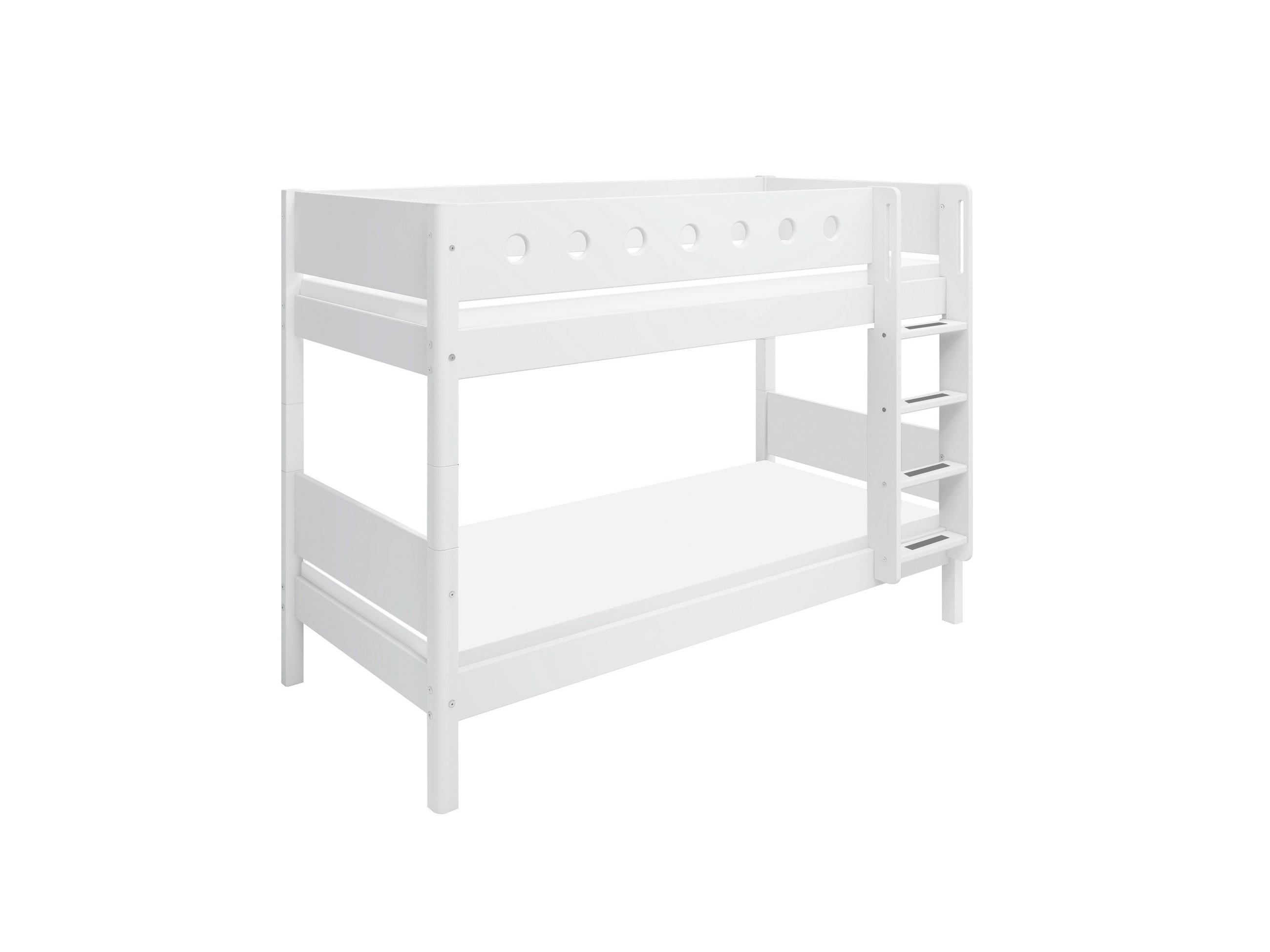 ETAGENBETT - Weiß, Basics, Holz/Holzwerkstoff (90/200cm) - Flexa