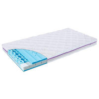 KINDERMATRATZE Sternenmeer 70/140 cm Höhe ca. 11 cm  - Weiß, Basics, Textil (70/140cm) - Träumeland