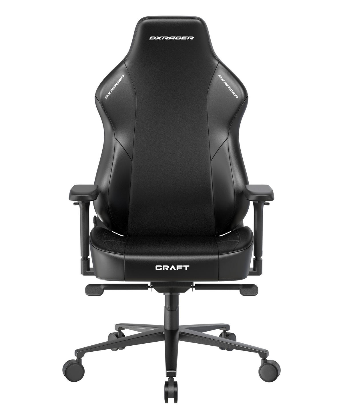 GAMINGSTUHL Schwarz Metall, Textil   - Schwarz, KONVENTIONELL, Textil/Metall (70/132/70cm) - Dxracer