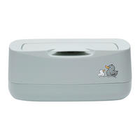 FEUCHTTÜCHERBOX SEPP  - Grün, Basics, Kunststoff (21/13/9cm) - Bebe Jou