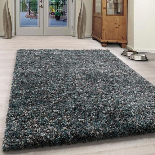 LÄUFER 80/250 cm Enjoy - Blau/Pastellblau, KONVENTIONELL, Textil (80/250cm) - Novel