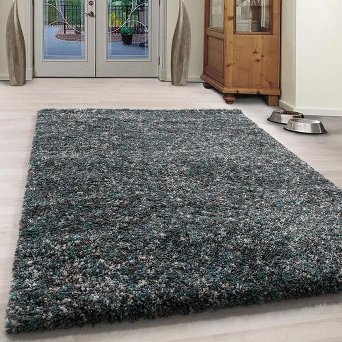 HOCHFLORTEPPICH 160/230 cm Enjoy Blau, Pastellblau  - Blau/Pastellblau, KONVENTIONELL, Textil (160/230cm)