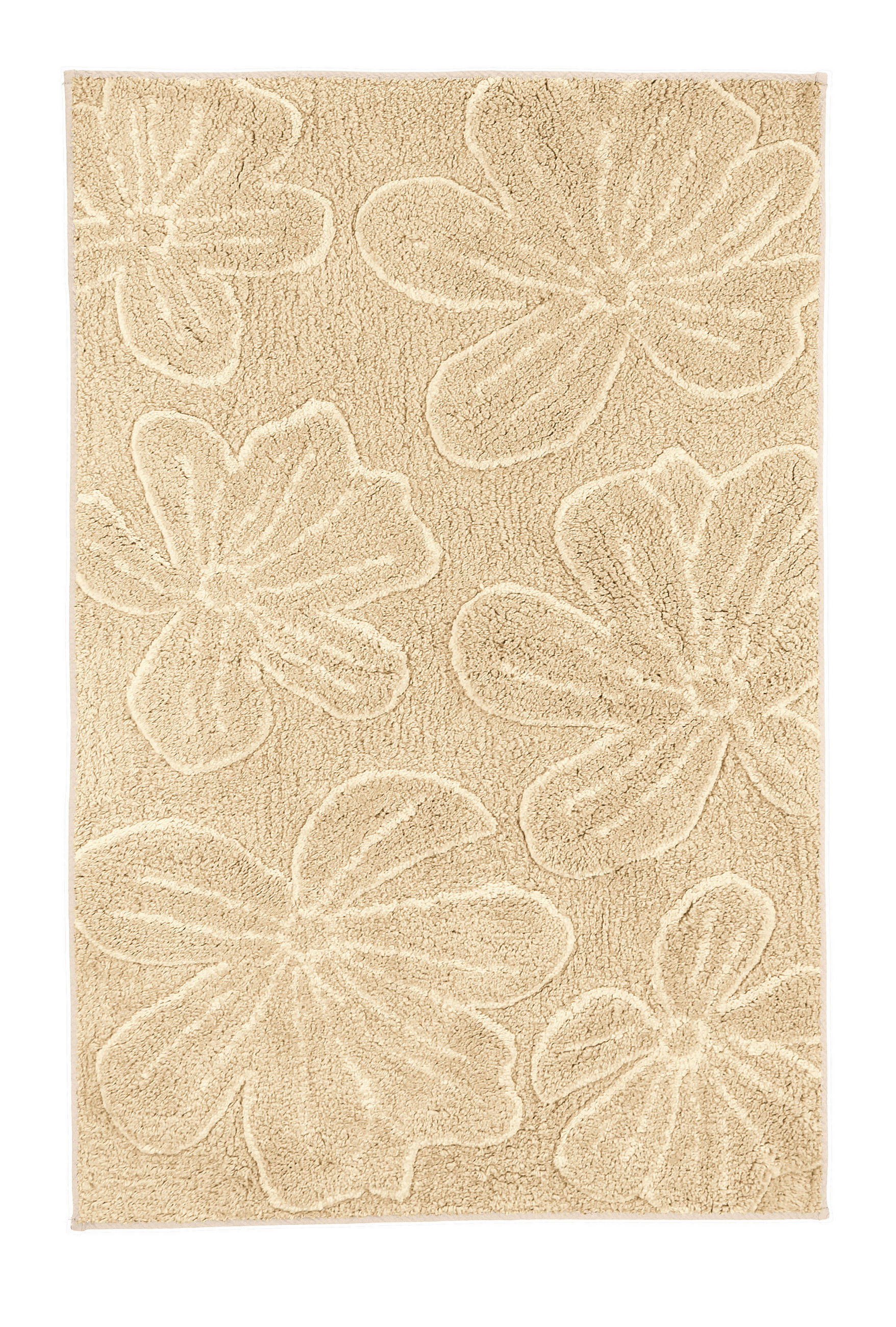 BADTEPPICH Gardenia Naturfarben 70/120 cm  - Naturfarben, Basics, Kunststoff/Textil (70/120cm) - Kleine Wolke