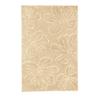 BADTEPPICH Gardenia Naturfarben 60/100 cm  - Naturfarben, Basics, Kunststoff/Textil (60/100cm) - Kleine Wolke