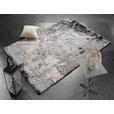 VINTAGE-TEPPICH 160/230 cm Timeline Hellgrau  - Hellgrau, Design, Textil (160/230cm) - Novel