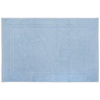 KUPATILSKA PROSTIRKA FOOT  plava 50/70 cm  - plava, Konvencionalno, tekstil (50/70cm) - Boxxx