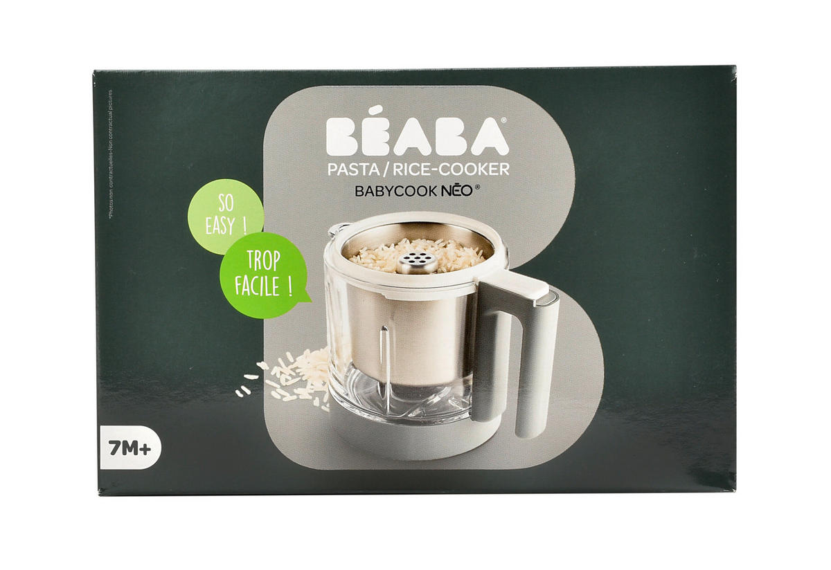 BABYNAHRUNGSZUBEREITER  - Weiß, Basics, Metall (18/13/9.5cm) - Beaba