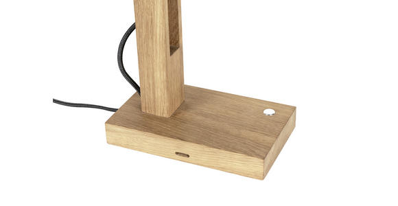 LED-SCHREIBTISCHLEUCHTE 45/12/50 cm   - Eichefarben, Natur, Holz (45/12/50cm) - Dieter Knoll