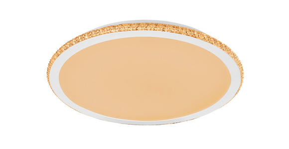 LED-DECKENLEUCHTE 50/5 cm   - Weiß, Trend, Metall (50/5cm) - Novel