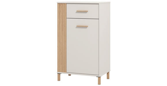 GARDEROBE 5-teilig  in 220/192,5/40 cm  - Kaschmir/Eiche Artisan, Basics, Glas/Holzwerkstoff (220/192,5/40cm) - Carryhome