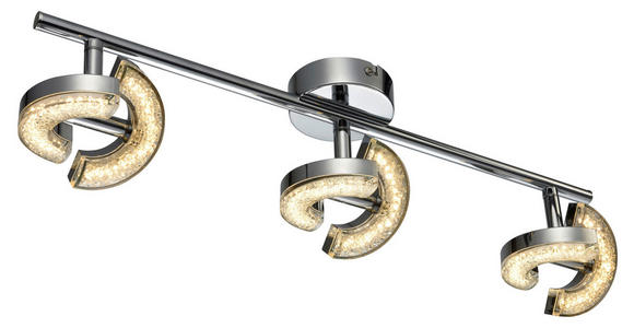 LED-STRAHLER - Weiß, Design, Kunststoff/Metall (11/48cm) - Novel