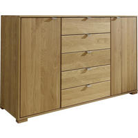 KOMMODE 141/86/43 cm  in  - Chromfarben, Design, Holz/Metall (141/86/43cm) - Dieter Knoll