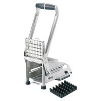 SECKO ZA POMFRIT - boja nerđajućeg čelika/crna, Osnovno, metal/plastika (24,8/9,8/12,2cm) - Gefu