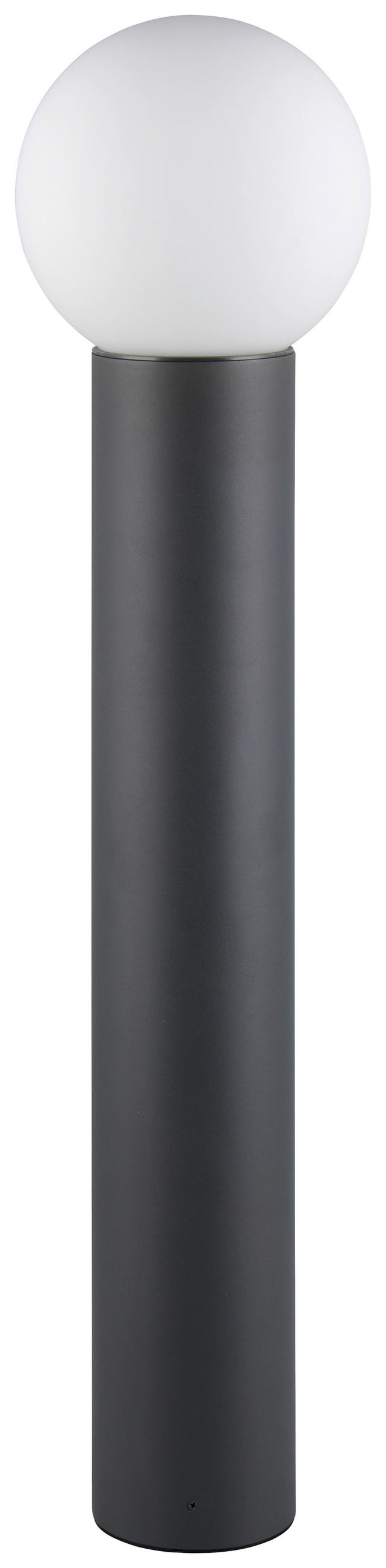 WEGELEUCHTE Mures 18/80 cm  - Anthrazit/Weiß, Design, Glas/Metall (18/80cm) - Trio Leuchten