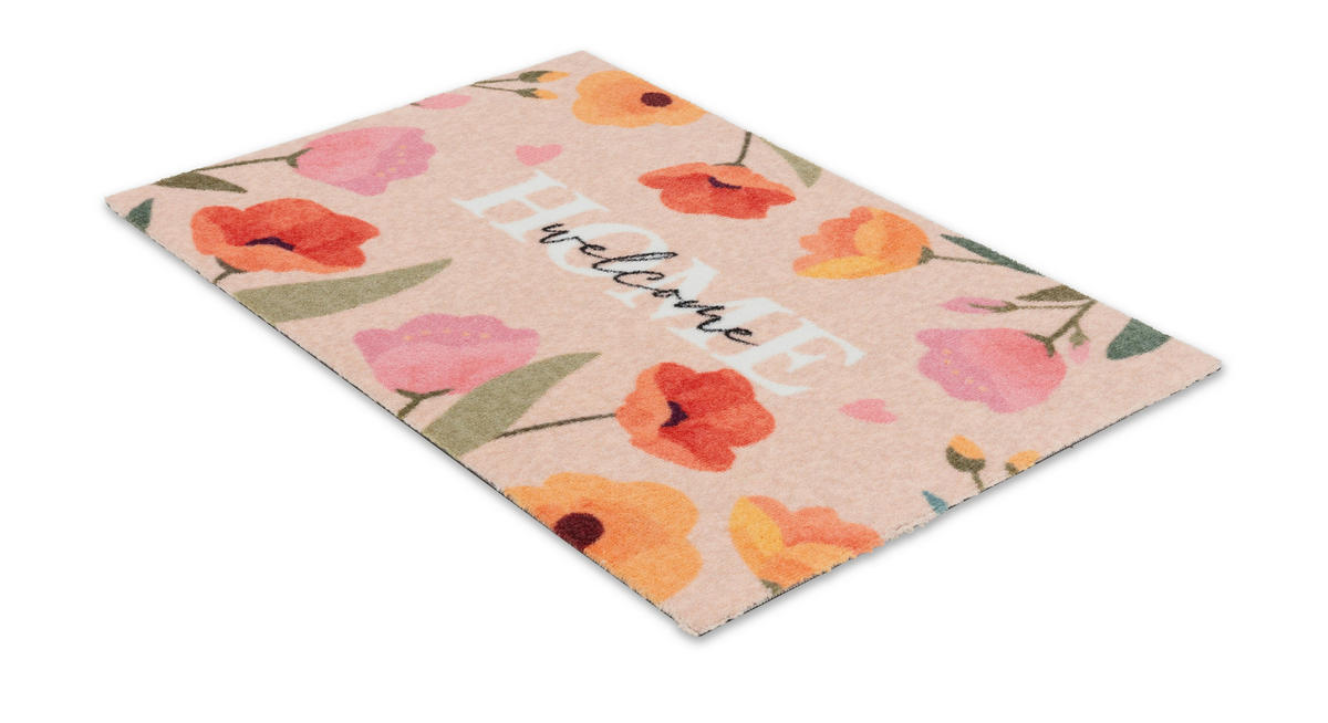 FUßMATTE  50/70 cm  Rosa  - Rosa, Basics, Kunststoff/Textil (50/70cm) - Astra