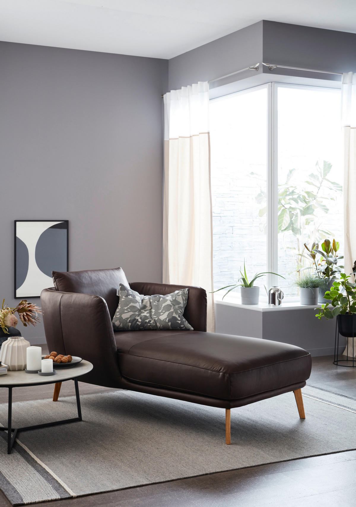 HANDWEBTEPPICH 170/240 cm Botana Grau  - Grau, KONVENTIONELL, Textil (170/240cm) - Schöner Wohnen