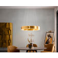 LED-HÄNGELEUCHTE 63/64/150 cm  - Goldfarben, Design, Metall (63/64/150cm) - Dieter Knoll