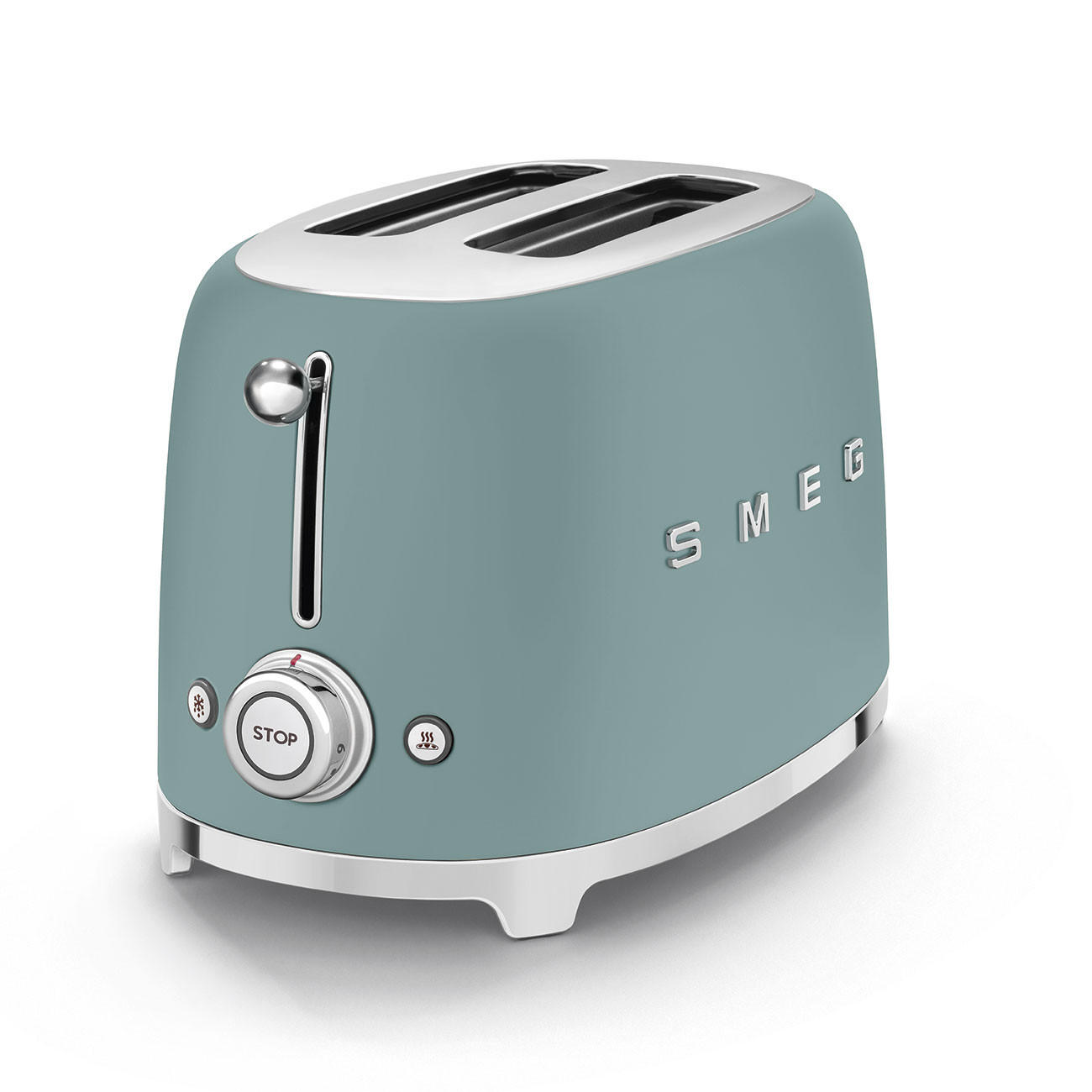 TOASTER  - Grün, Basics, Metall (32,5/20/19,5cm) - SMEG
