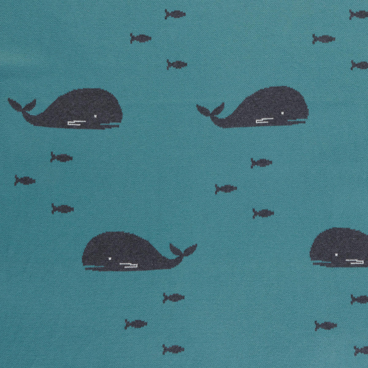 HEBKÁ DEKA S HRAČKOU - petrolejová/antracitová, Basics, textil (80/100cm) - Avelia