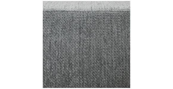 SCHLAFSOFA Chenille Dunkelgrau - Dunkelgrau/Schwarz, KONVENTIONELL, Kunststoff/Textil (238/74/107cm) - Carryhome