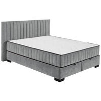 BOXBETT 160/200 cm  in Anthrazit  - Anthrazit/Schwarz, MODERN, Holzwerkstoff/Kunststoff (160/200cm) - MID.YOU