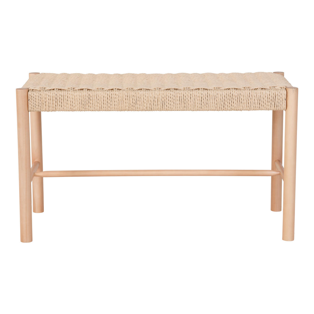 GARDEROBENBANK - Naturfarben, Design, Holz/Papier (80/45/35cm) - MID.YOU