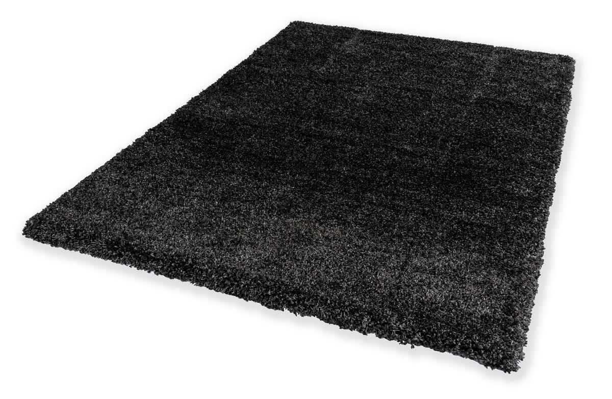 HOCHFLORTEPPICH 200/290 cm Savage Anthrazit  - Anthrazit, KONVENTIONELL, Textil (200/290cm) - Schöner Wohnen