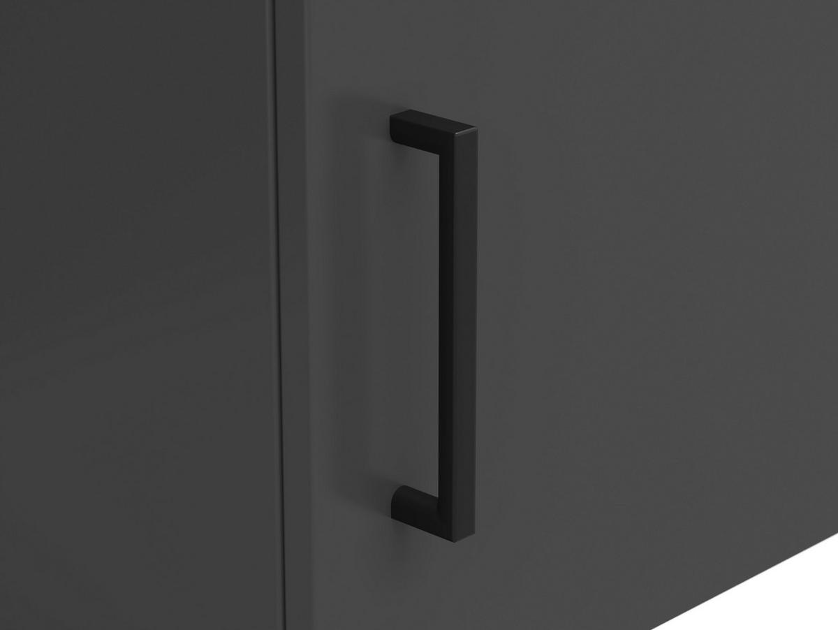 EXTENSIE LA DULAP in grafit  - grafit/negru, Modern, plastic/material pe bază de lemn (50/35/40cm) - Carryhome