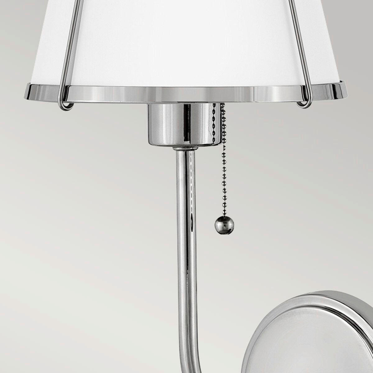 WANDLEUCHTE - Weiss/Nickelfarben, Konventionell, Metall (40/18,4/22,2cm) - Elstead Lighting