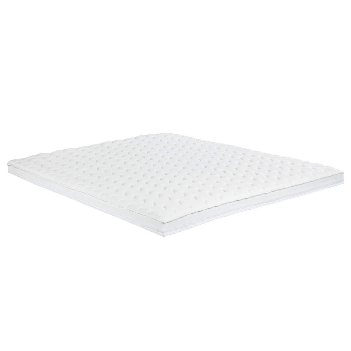 BOXSPRINGBETT 160/220 cm  in Hellgrau  - Hellgrau/Schwarz, Design, Kunststoff/Textil (160/220cm) - home24