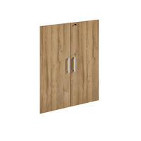 TÜRENSET - Chromfarben/Alteiche, MODERN, Holzwerkstoff/Kunststoff (84/106/1,5cm) - Carryhome