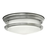 DECKENLEUCHTE Elstead Hadrian 30.5/11.7 cm   - Nickelfarben, KONVENTIONELL, Glas/Metall (30.5/11.7cm) - Elstead Lighting