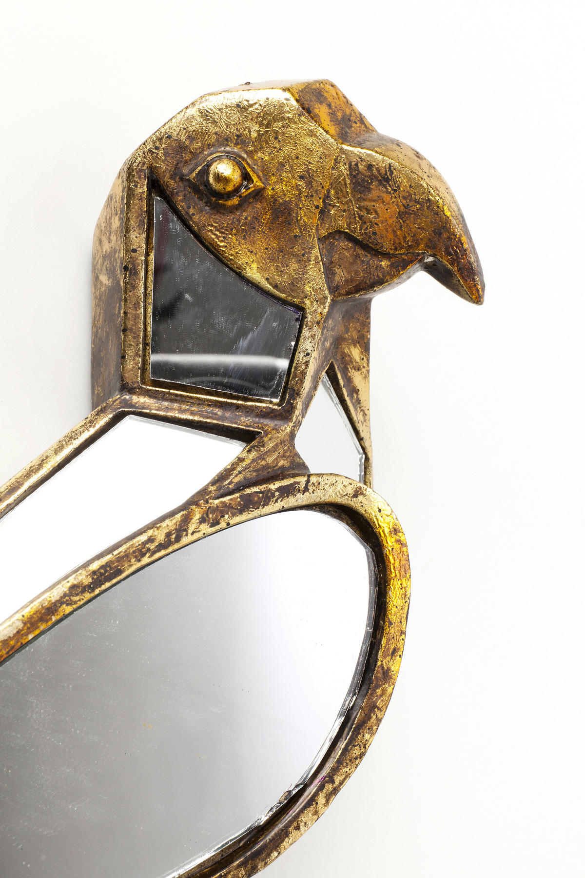 WANDDEKO    - Goldfarben, LIFESTYLE, Glas/Kunststoff (15/43/3,2cm) - Ambia Home