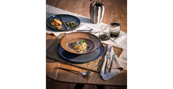 GRILLTELLER New Country 27,7 cm - Blau, Trend, Keramik (27,7cm) - Landscape