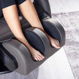 MASSAGESESSEL Lederlook Grau, Schlammfarben    - Schlammfarben/Grau, Design, Textil (80/117/114cm) - Cantus